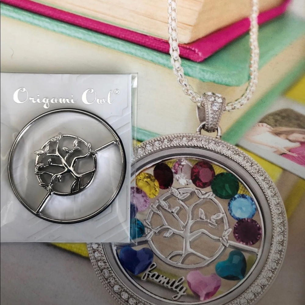 Origami Owl Legacy Family Tree Window Frame Shelf